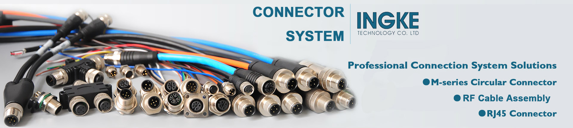 INGKE TECHNOLOGY specializes in producing RJ45 connector & Circular Connectors