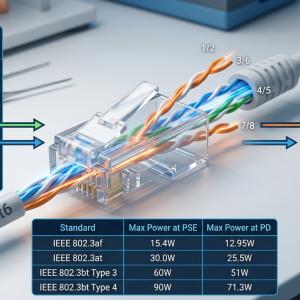 Beyond Data The Evolution and Underlying Mechanisms of RJ45 & PoE Technology