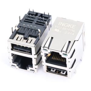 INGKE YKU-88141NL MTJ-USB-88JX1-FS-PG-LH-M41C  Adam Tech
